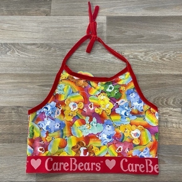 Iron Fist Rainbow Care Bear Halter Tank & Shorts Set NWT Size 2XL - Picture 9 of 14